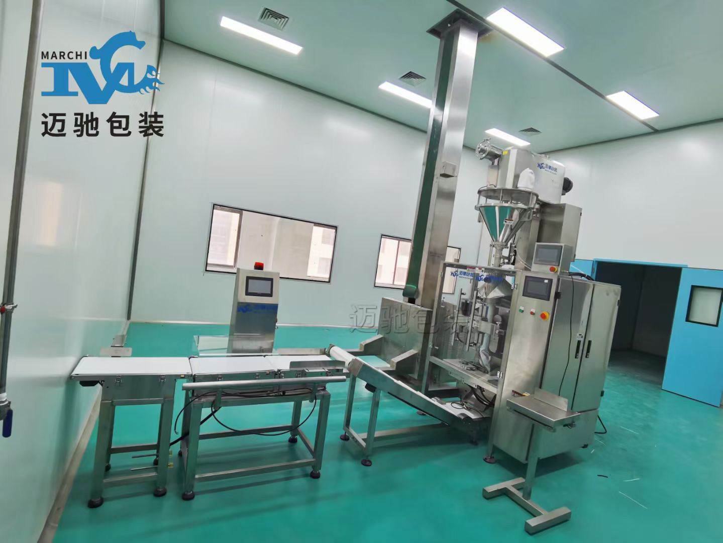 邁馳 5kg 定量粉末包裝機：26 年技術沉淀，助力企業精準包裝每一份物料